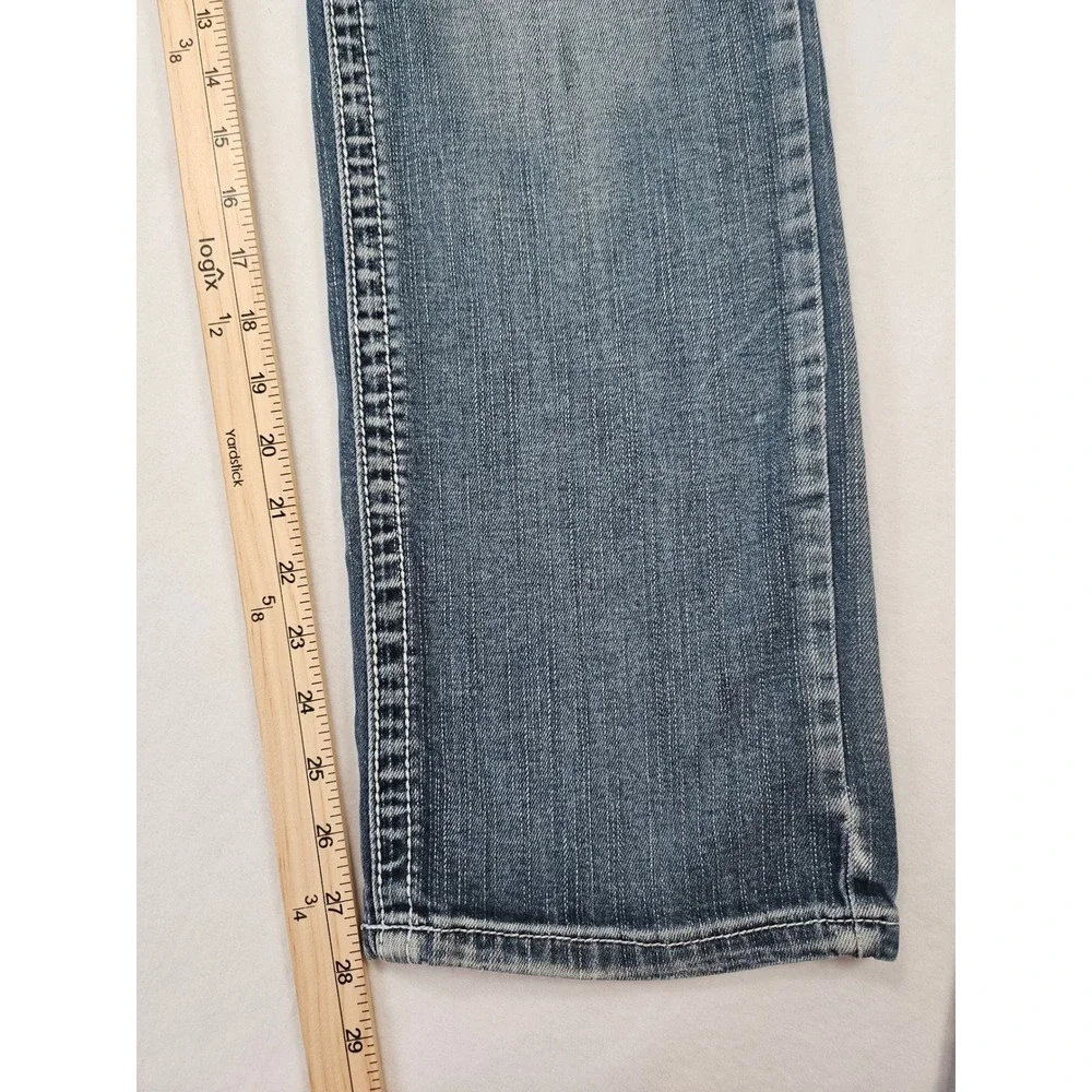 INC International Concepts Men's Relaxed Fit Straight Leg Jeans Size 36x28 Y2K